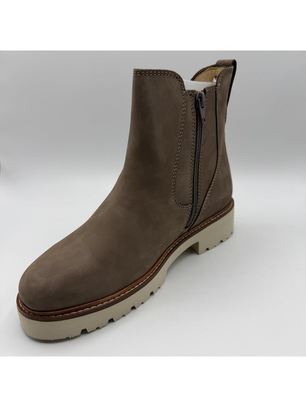 Samuel Hubbard Made in Portugal Van Ness Chelsea Boots Nubuck Size 7 Brown W1500 - Picture 8 of 11